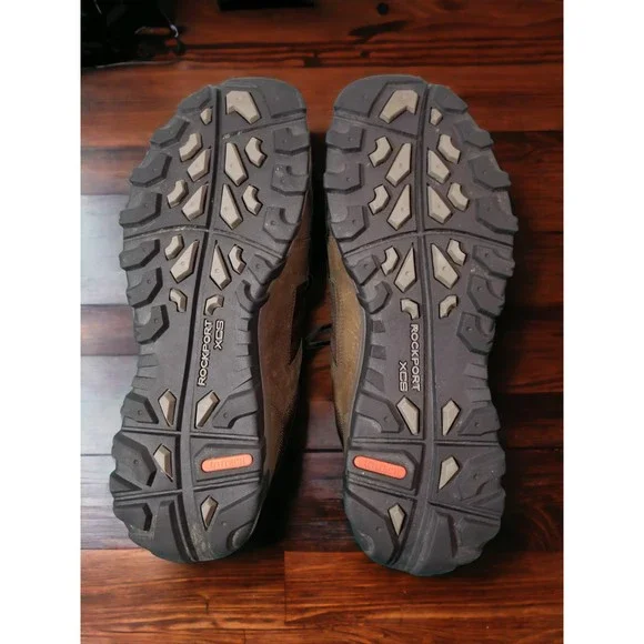 Rockport Men's Cold Springs Plus Lace to Toe Brown Leather Waterproof Size 13 - Picture 10 of 12